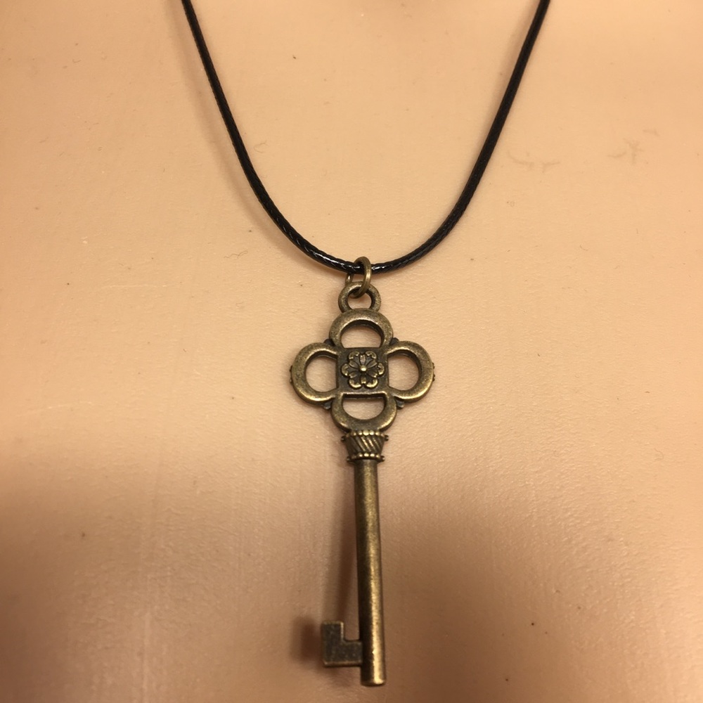 Handcrafted Vintage Key Necklace
